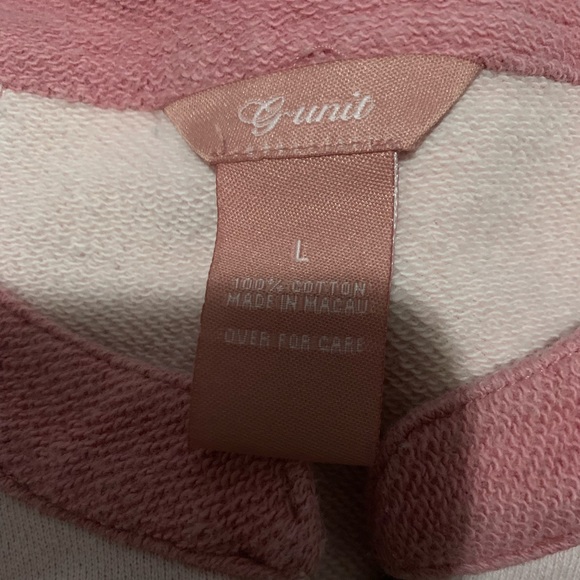 💗 Adorable vtg y2k era baby pink G-Unit zip up 💗 - Picture 5 of 6